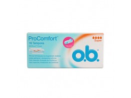 Imagen del producto Tampones o.b. procomfort super 16 uds.