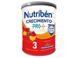 Imagen del producto Nutribén Crecimiento Pro-Alfa 3, Leche infantil desde los 12 meses 800g