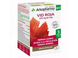 Imagen del producto ARKOCAPSULAS VID ROJA 84 CAPSULAS